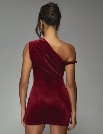 Rochie mini Missguided by Shein, vișiniu