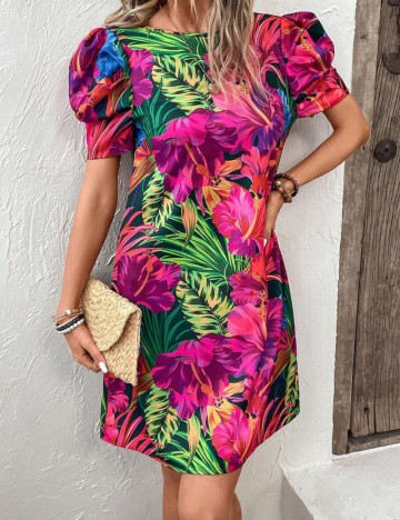 Rochie mini Shein, mix culori