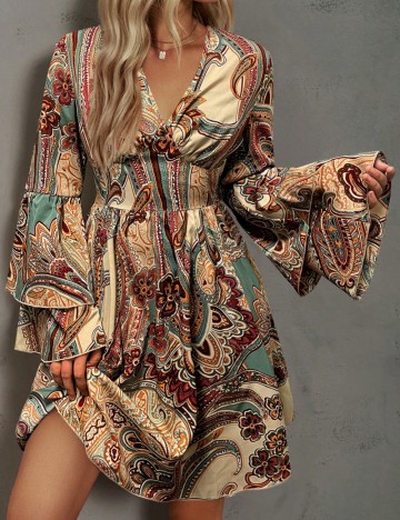 Rochie mini Shein, mix culori