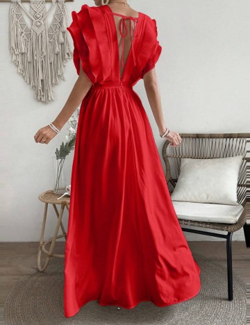 Rochie maxi Shein, roșu