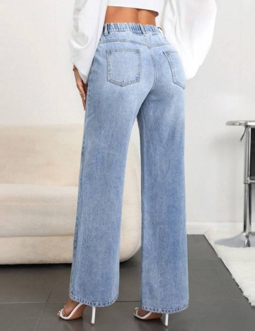 Jeans Shein, albastru