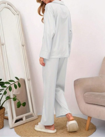 Compleu pijamale Shein, gri