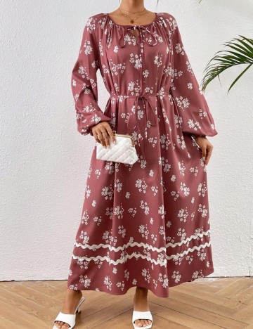 Rochie maxi Shein, mix culori