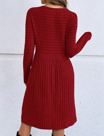 Rochie midi Shein, roșu