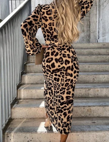 Rochie maxi Shein, mix culori