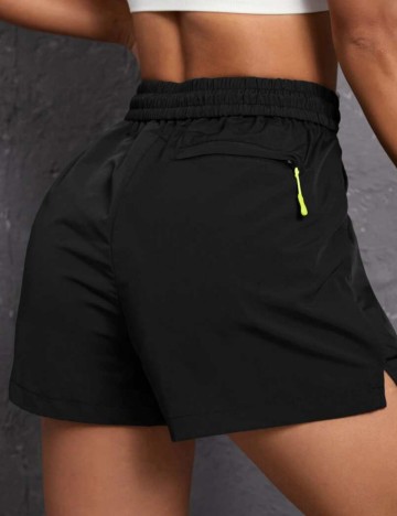 Pantaloni scurți Shein, negru