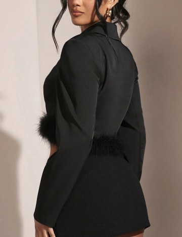 Sacou Shein, negru