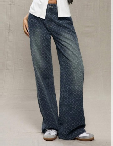 Jeans Shein, albastru