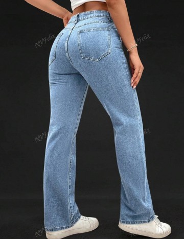 Jeans Shein, albastru