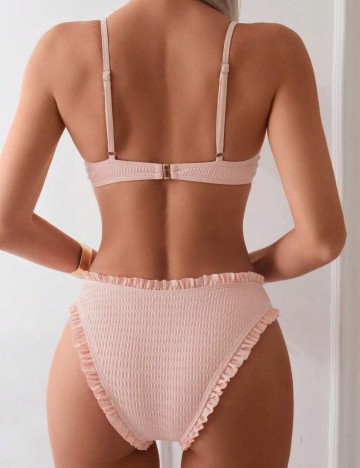 Costum de baie Shein, roz