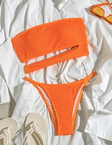 Costum de baie Shein, portocaliu
