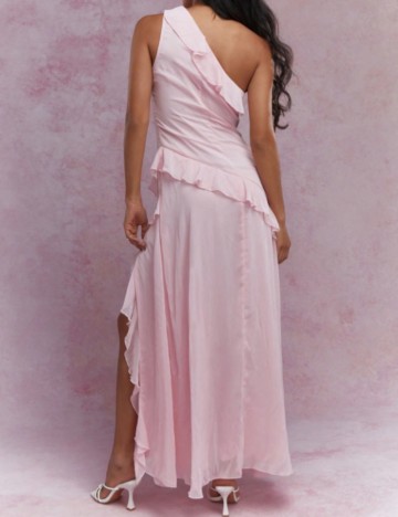 Rochie maxi Missguided by Shein, roz