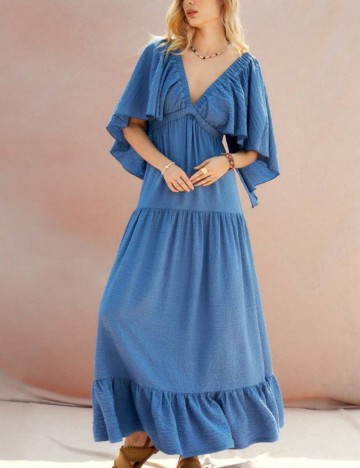 Rochie maxi Shein, albastru