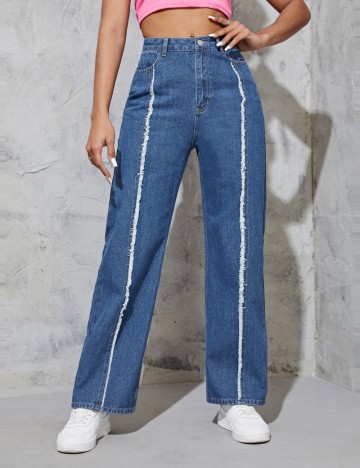 Jeans Shein, albastru