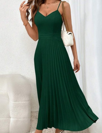 Rochie maxi Shein, verde