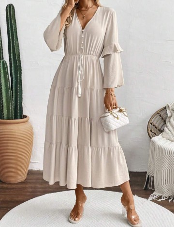 Rochie maxi Shein, bej