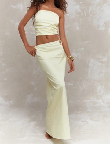 Compleu Missguided by Shein, galben