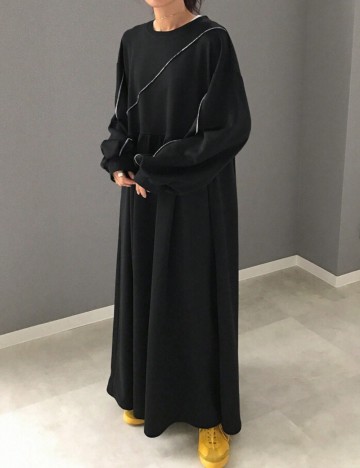 Rochie maxi Shein, negru