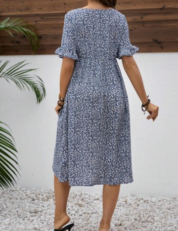 Rochie midi Shein, mix culori