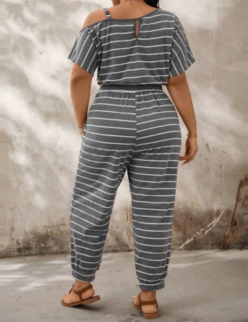 Salopetă Shein Curve+, mix culori