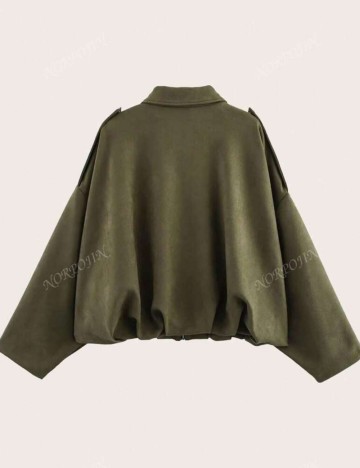 Jachetă Shein, kaki