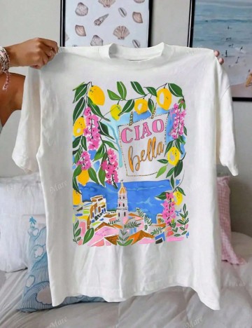 Tricou Shein, alb
