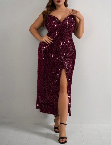 Rochie de ocazie Shein, mov