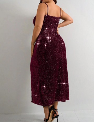 Rochie de ocazie Shein, mov