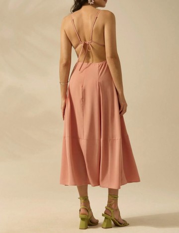 Rochie midi Shein, roz