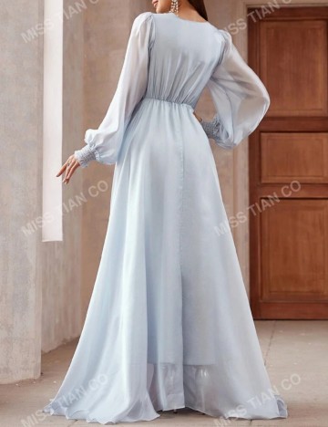Rochie de ocazie Shein, albastru
