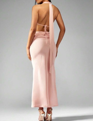 Rochie maxi Missguided by Shein, roz