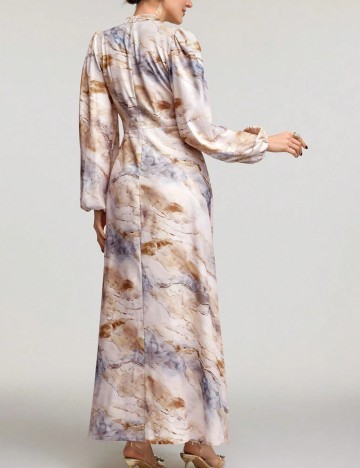 Rochie maxi Shein, mix culori
