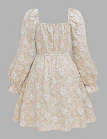 Rochie mini Shein Curve+, bej