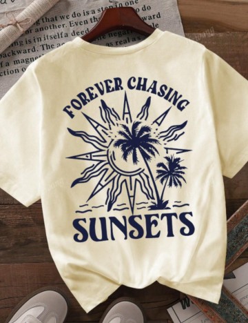 Tricou Shein, bej