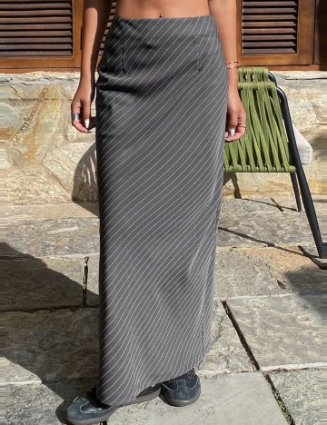Fustă maxi DAZY by Shein, gri