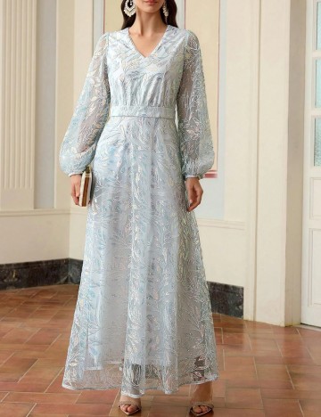 Rochie de ocazie Shein, mix culori