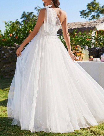 Rochie de mireasă Shein, alb