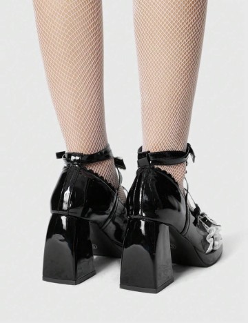 Pantofi cu toc Shein, negru
