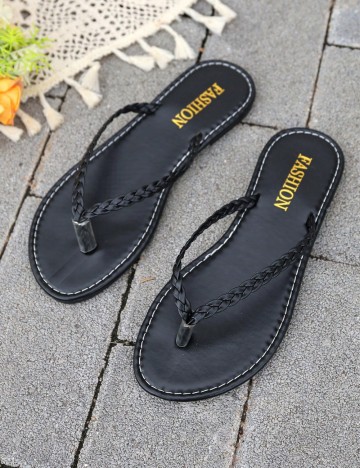 Șlapi Shein, negru