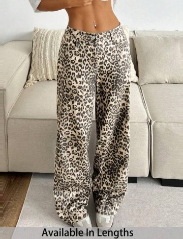 Pantaloni Shein Curve+, mix culori