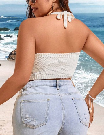 Top Shein Curve+, crem