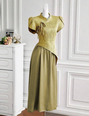Rochie midi Shein, verde