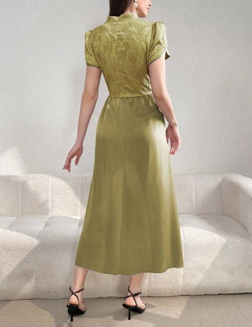 Rochie midi Shein, verde
