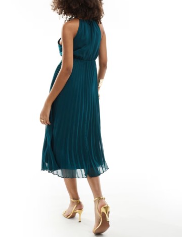 Rochie midi ASOS, verde