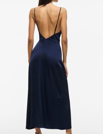 Rochie maxi Vila, albastru