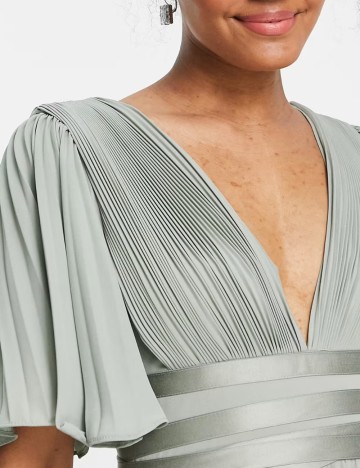 Rochie de ocazie ASOS, verde