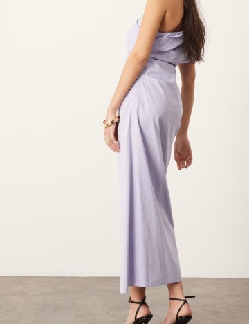 Rochie midi ASOS, mov