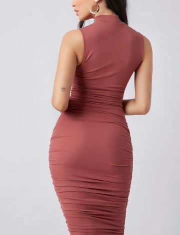 Rochie midi Shein, roz
