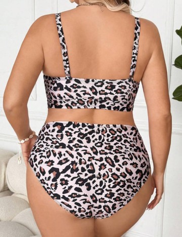 Costum de baie Shein Curve+, mix culori