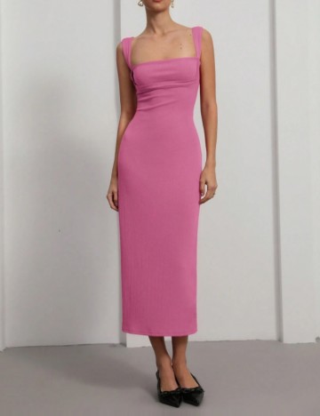 Rochie maxi Shein, roz